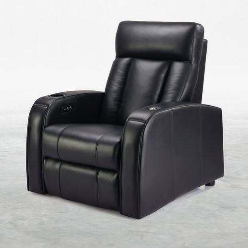 皮质影院椅 - STELVIO - KARLSSON SEATING LTD. - 家用 / 黑色 / 带头枕