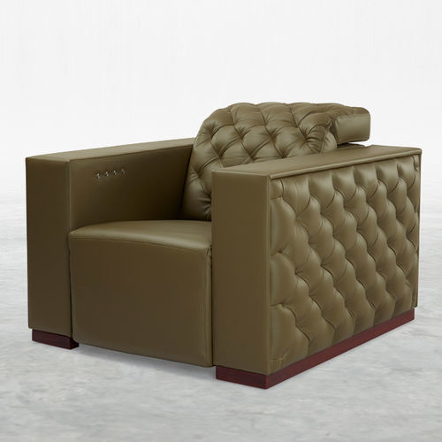 皮质影院椅 - BROUGHAM - KARLSSON SEATING LTD. - 家用 / 个性化颜色 / 绿色