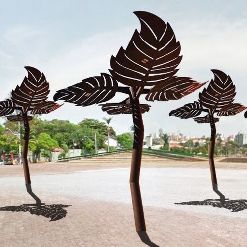 公共空间遮阴结构 - PERG LEAF - Veco Urban Design