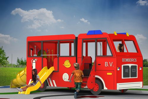 游乐场玩具车 - ST Bombeiro 03 - Veco Urban Design