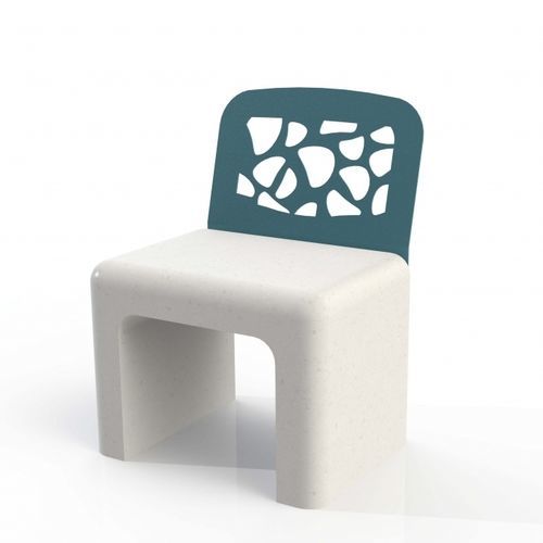 现代风格椅子 - CUBO SERRA D´AIRE series - Veco Urban Design - 户外 / 钢 / 钢筋混凝土