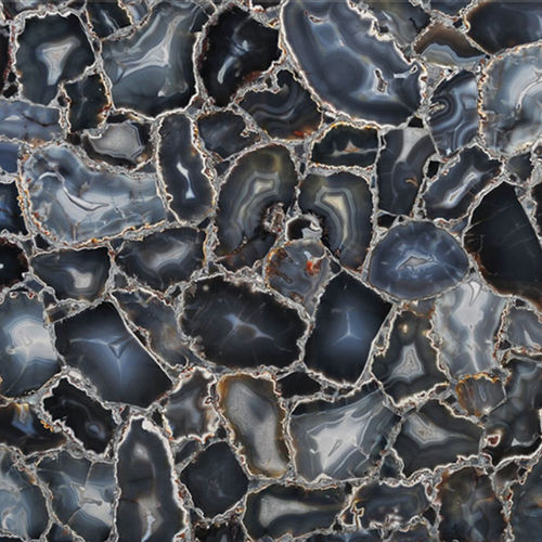 石英天然石板 - AGATE GREY NATURAL - Fiorantina Stone - 壁挂 / 抛光 / 灰色
