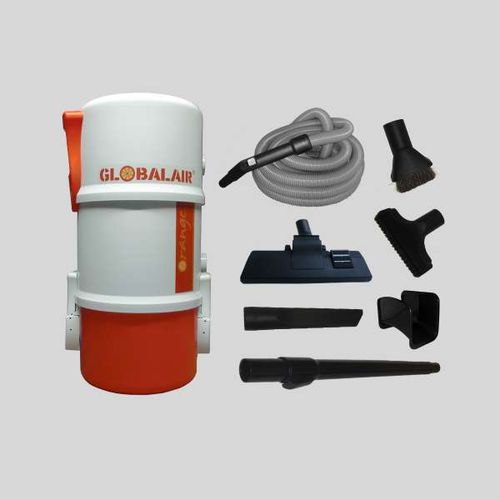 集中式吸尘器 - ORANGE 1.4 + KIT BASIC - Globovac Ltd - 干式 / 有线