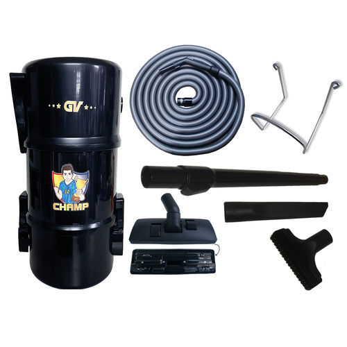 集中式吸尘器 - CHAMP 12 + CHAMP KIT STANDARD - Globovac Ltd - 干式 / 有线
