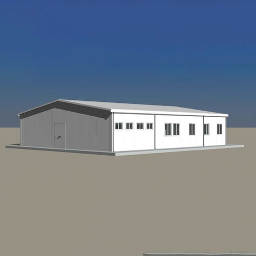 预制建筑 - PT220621-1 - Zhejiang Putian Integrated Housing Co., Ltd. - 钢 / 钢结构 / 仓储