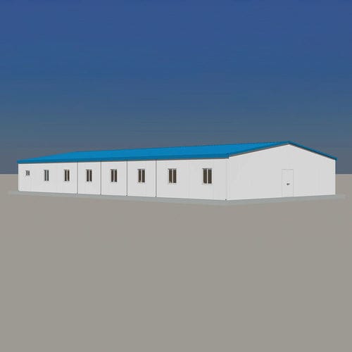 预制建筑 - PT220813 - Zhejiang Putian Integrated Housing Co., Ltd. - 钢 / 钢结构 / 用于集体住房