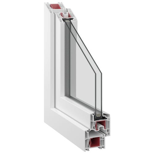 PVC-U窗框 - KOMMERLING 70 - INTERPLASTGROUP - 安全