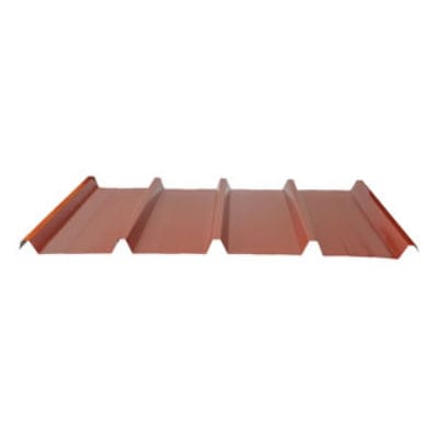 倾斜屋顶板 - RIBDECK 1000 - KAMARIDIS GLOBALWIRE GROUP - 电镀钢 / 镀锌钢板 / 仿金属