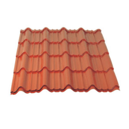 倾斜屋顶板 - ROOFTILE - KAMARIDIS GLOBALWIRE GROUP - 钢 / 仿瓦 / 波形