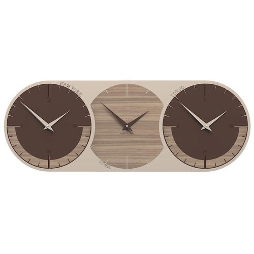 现代风格钟表 - World clock 3 - Calleadesign snc di L. Callea e C - 壁挂 / 模拟 / 办公室