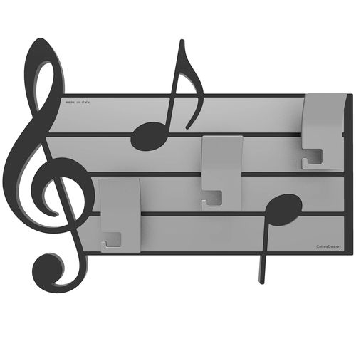 墙壁挂衣钩 - Puccini - Calleadesign snc di L. Callea e C - 现代风格 / MDF / 木制
