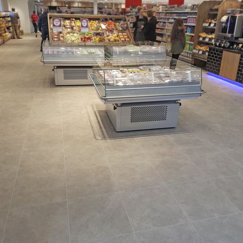 PVC地板 - MODULE DESIGN X8 - Module 2 - 室内 / 用于商店 / 方砖