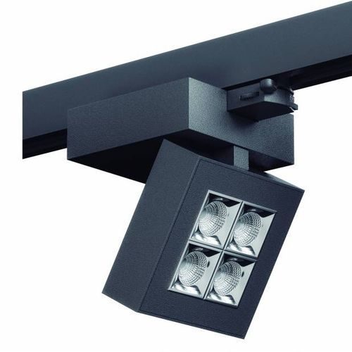 LED式轨道灯 - LENS-2 - CELUX ILUMINACIÓN - 方形 / 金属 / 商用