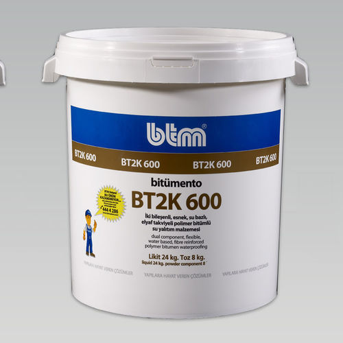 防护液体防水材料 - BT2K 600 - BTM - 墙面 / 用于地基 / 用于地下室