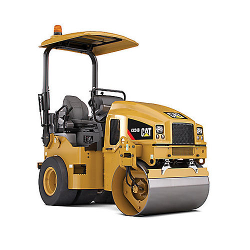 串联压路机 - CC24B - CATERPILLAR - 振动