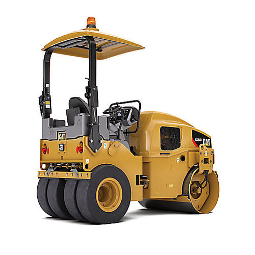 串联压路机 - CC34B - CATERPILLAR - 单缸 / 轮胎式 / 振动