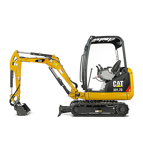 小型挖土机 - 301.7 CR - CATERPILLAR - 履带式 / 工程 / 柴油