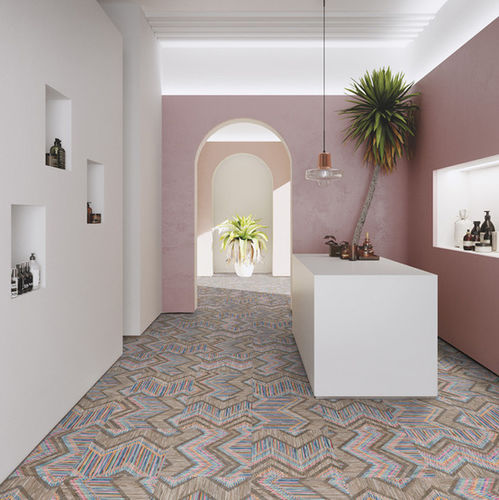 软木弹性地砖 - MYSAGA²  - Gerflor - Contract Sport & Contract Flooring - 乙烯基 / 哑光 / 结构