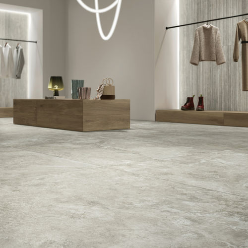 陶土瓷砖 - SILVER CONTRO - CERAMICHE CAESAR - 哑光 / 室内 / 客厅