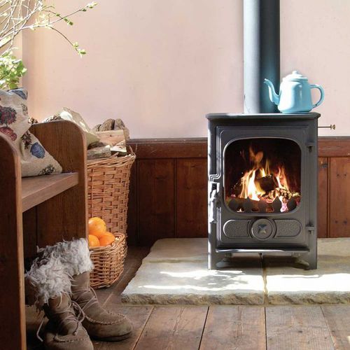 木材采暖火炉 - COUNTRY 4 - CHARNWOOD - 5 kW...10 kW / 多燃料 / 落地式