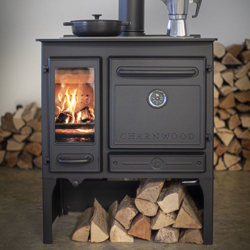 木材采暖炉 - Haven - CHARNWOOD - 5 kW...10 kW / 独立式 / 传统风格