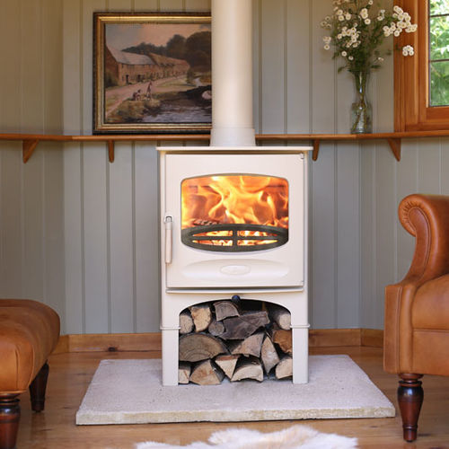 木材采暖炉 - C-FIVE - CHARNWOOD - 0 - 5 kW / 5 kW...10 kW / 落地式
