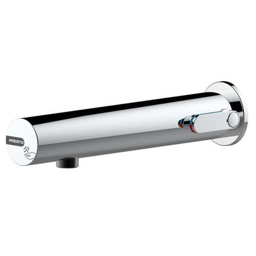 洗脸盆冷热水龙头 - LINEA®: 57108 - PRESTO - 壁挂 / 电子 / 黄铜