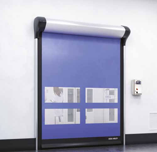 卷帘工业门 - HS-GAT - ASSA ABLOY Entrance Systems - PVC / 自动 / 安全