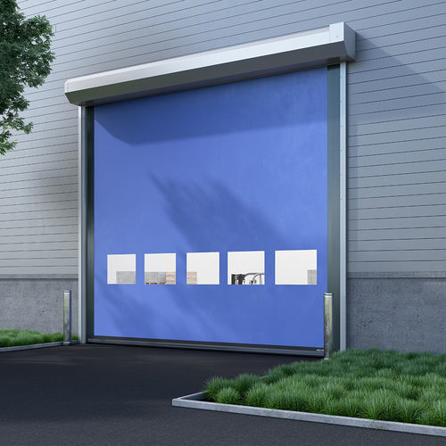 卷帘工业门 - HS-Series - ASSA ABLOY Entrance Systems - PVC / 自动 / 安全