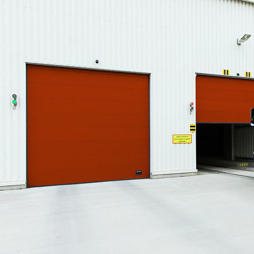 分段工业门 - OH1042S  - ASSA ABLOY Entrance Systems - 镀锌钢板 / 自动 / 防风