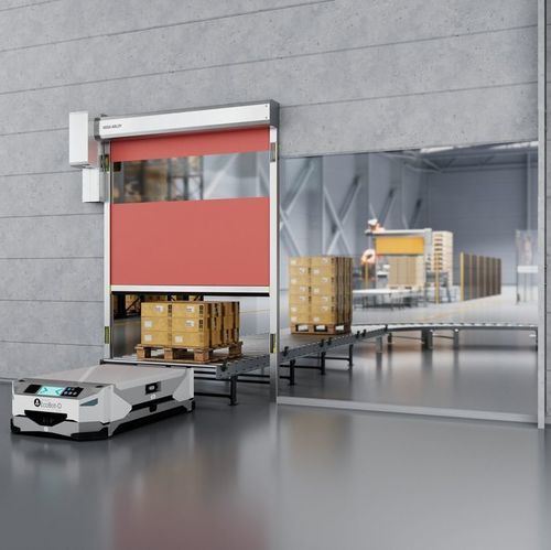 卷式工业门 - RP100 SIMPLYSAFE - ASSA ABLOY Entrance Systems - 滚动 / 钢 / 电镀钢