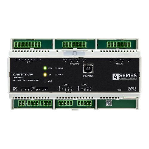 DIN导轨控制设备 - DIN-AP4 - CRESTRON - 商用