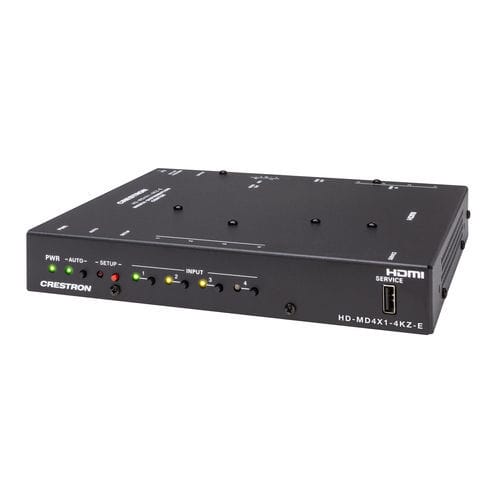 音频设备智能家居系统 - HD-MD4X1-4KZ-E - CRESTRON - 视频设备 / 用于通信 / 室内