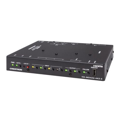 音频设备智能家居系统 - HD-MD4X2-4KZ-E - CRESTRON - 视频设备 / 用于通信 / 室内