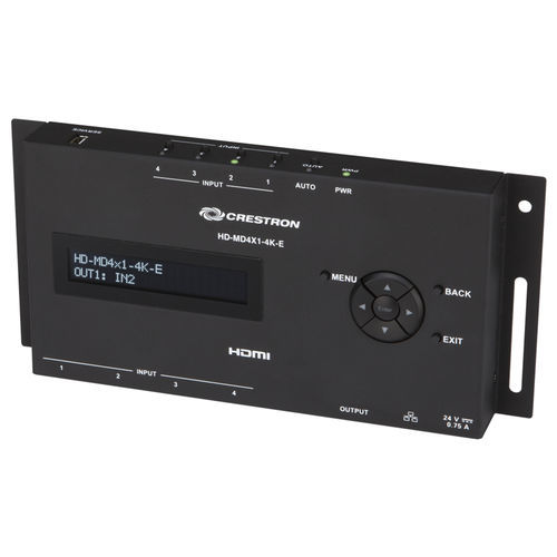 音频设备智能家居系统 - HD-MD4X1-4K-E - CRESTRON - 视频设备 / 用于通信 / 室内