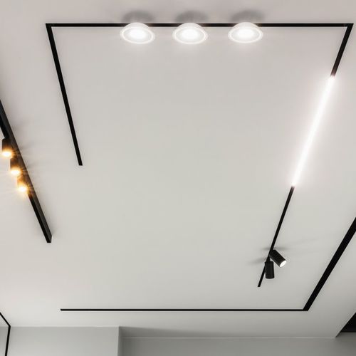 LED式轨道灯 - SHIFTLINE - DELTA LIGHT - 圆形 / 金属 / 商用