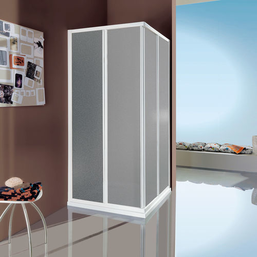 滑动式淋浴间隔断 - COMPLETE SLIDING DOORS CORNER B2601 - SAMO - 长方形 / 转角 / 转角