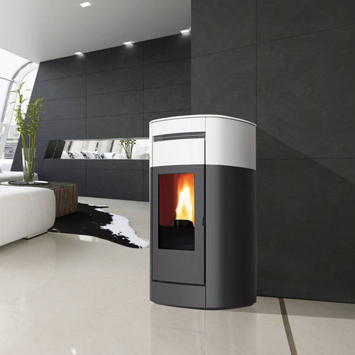 颗粒采暖炉 - VYDA2 EVO - EDILKAMIN - 5 kW...10 kW / 0 - 5 kW / 10 kW...20 kW