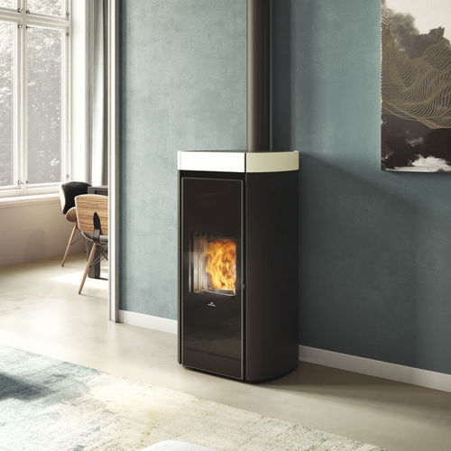 颗粒采暖炉 - RADA AIR TIGHT C - EDILKAMIN - 5 kW...10 kW / 0 - 5 kW / 10 kW...20 kW