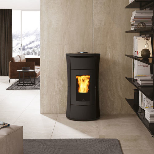 钢采暖炉 - CHERIE H - EDILKAMIN - 颗粒 / 0 - 5 kW / 10 kW...20 kW