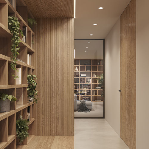 外包装饰面板 - QUADRO - TOTAL BIGLAS - GAROFOLI - 墙面 / 室内装潢 / 实木