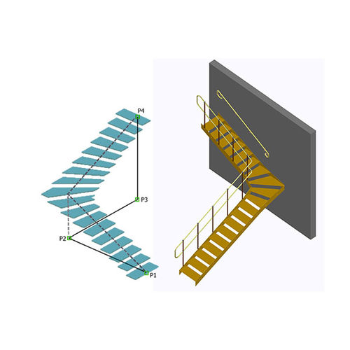 设计软件 - ADVANCE BIM DESIGNERS - GRAITEC - 模型制作 / 用于钢结构 / 用于楼梯