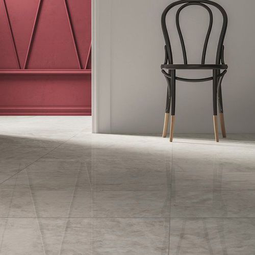 陶土瓷砖 - MARBLE LAB : QUARZO GREIGE - Fiandre - 抛光 / 室内 / 用于地面
