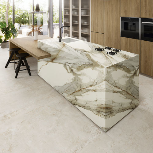 陶土厨房台面 - COVERLAM TOP MACCHIA VECCHIA - GRESPANIA CERAMICA - 户外 / 哑光 / 高亮光