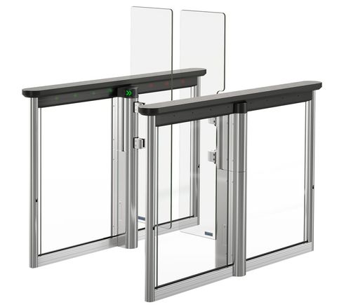 门禁控制自动闸口 - SPEEDSTILE FLS  - GUNNEBO ENTRANCE CONTROL/固力保 - 安全 / 玻璃 / 不锈钢