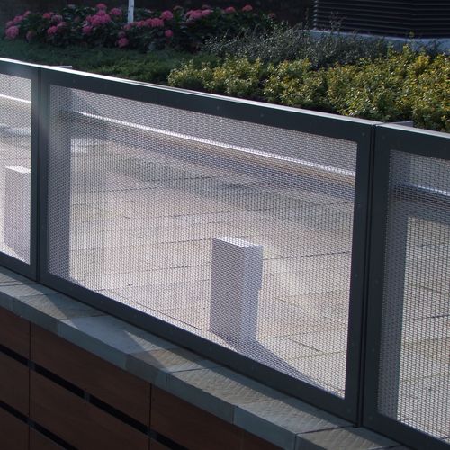 金属护栏 - EGLA-MONO 4631 - HAVER & BOECKER OHG/哈沃&博克 - 带栏杆 / 户外 / 用于阳台