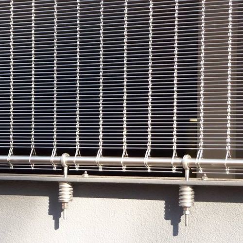 金属固定装置 - BOTTOM MOUNTING CABLE MESH - HAVER & BOECKER OHG/哈沃&博克 - 用于壁板外墙 / 用于幕墙 / 墙面