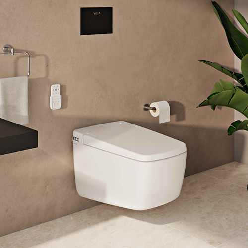 智能马桶 - V-CARE PRIME SMART - VitrA - 壁挂式 / 陶瓷 / 未指定