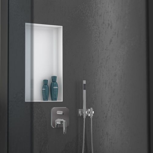 聚合物壁龛 - Sanwell Top niche - wedi GmbH - 长方形 / 浴室