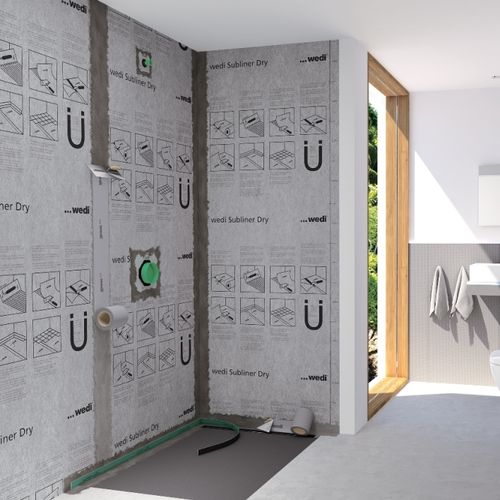防护防水膜 - 095110371 - wedi GmbH - 墙面 / 淋浴 / 用于浴室
